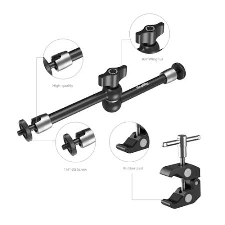 SmallRig 5326 - uchwyt do telefonu z Magic Arm i zaciskiem krabowym_3